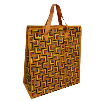 品質  Customized Logo Printing Laminated Woven Bags Strong Durability Tote Bag 工場