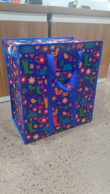 環境に優しいインク印刷付きのカスタムPP織物ショッピングバッグ